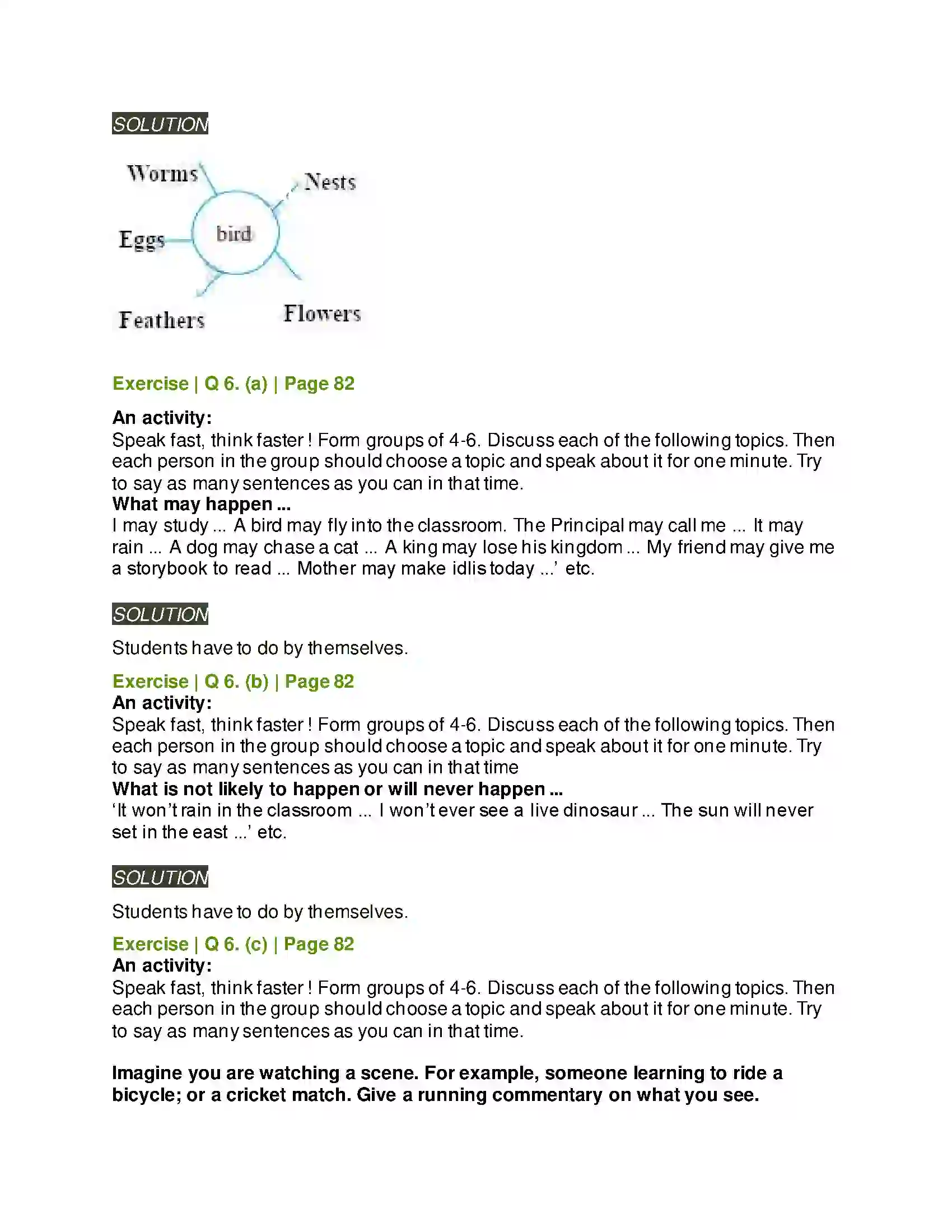Maharashtra Board Class 6th English 4.1 Sleep, My Treasure Solution 4