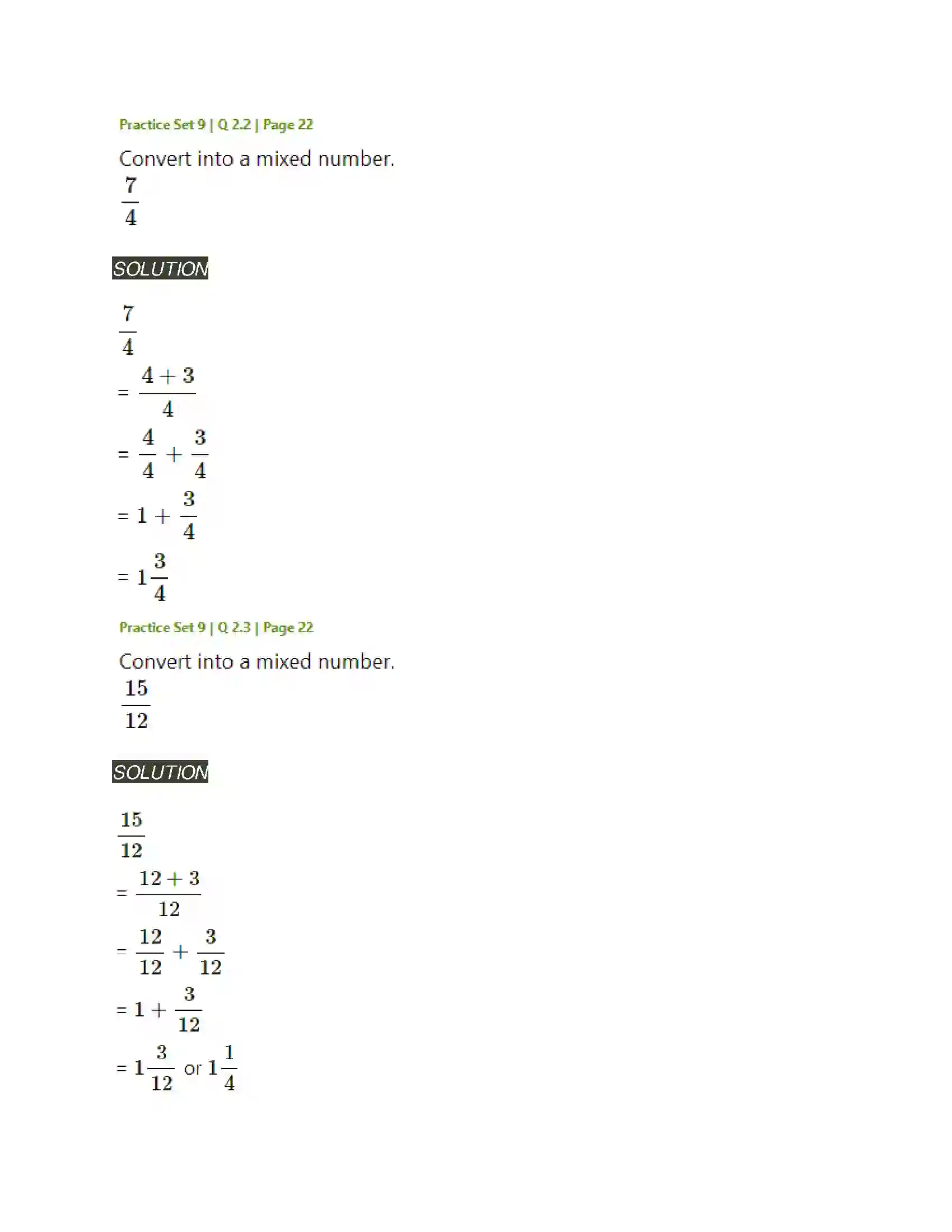 Maharashtra Board Class 6th Mathematics Operations on Fractions Solution 4