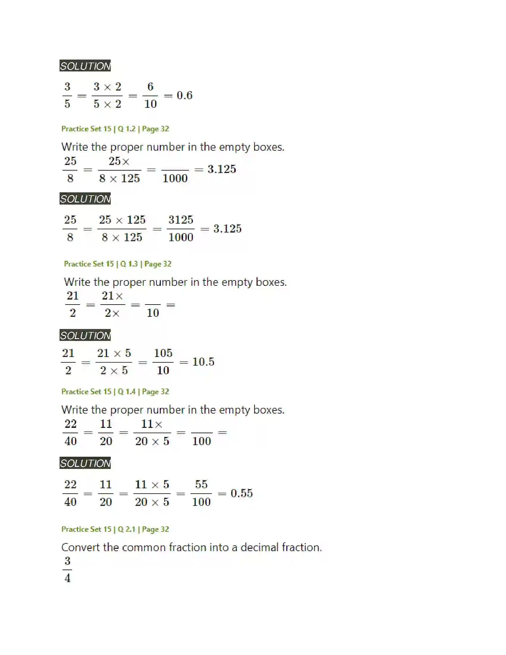 Maharashtra Board Class 6th Mathematics Decimal Fractions Solution 7