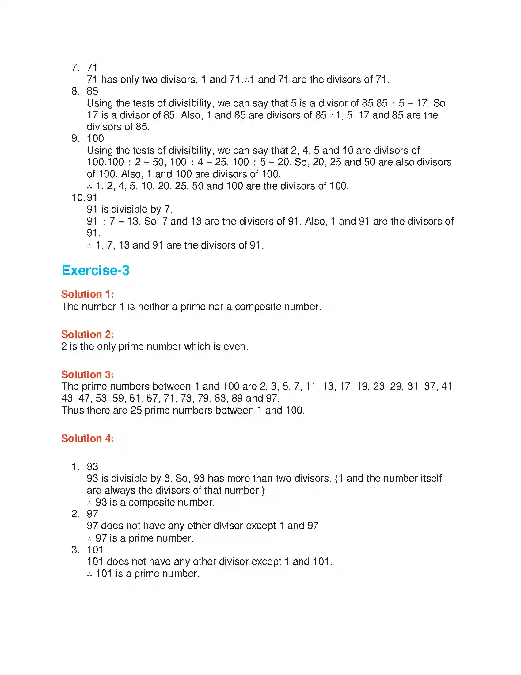 Maharashtra Board Class 6th Mathematics Divisibility Solution 4