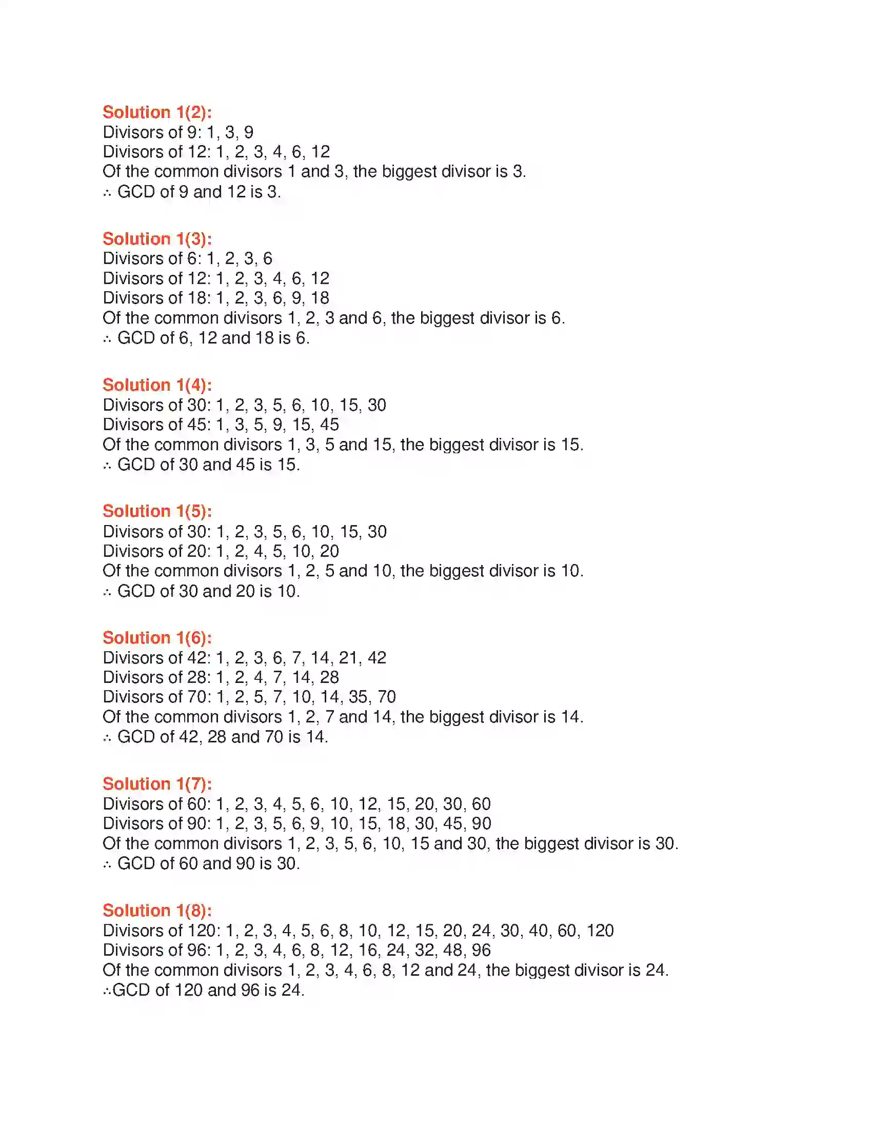 Maharashtra Board Class 6th Mathematics Divisibility Solution 9