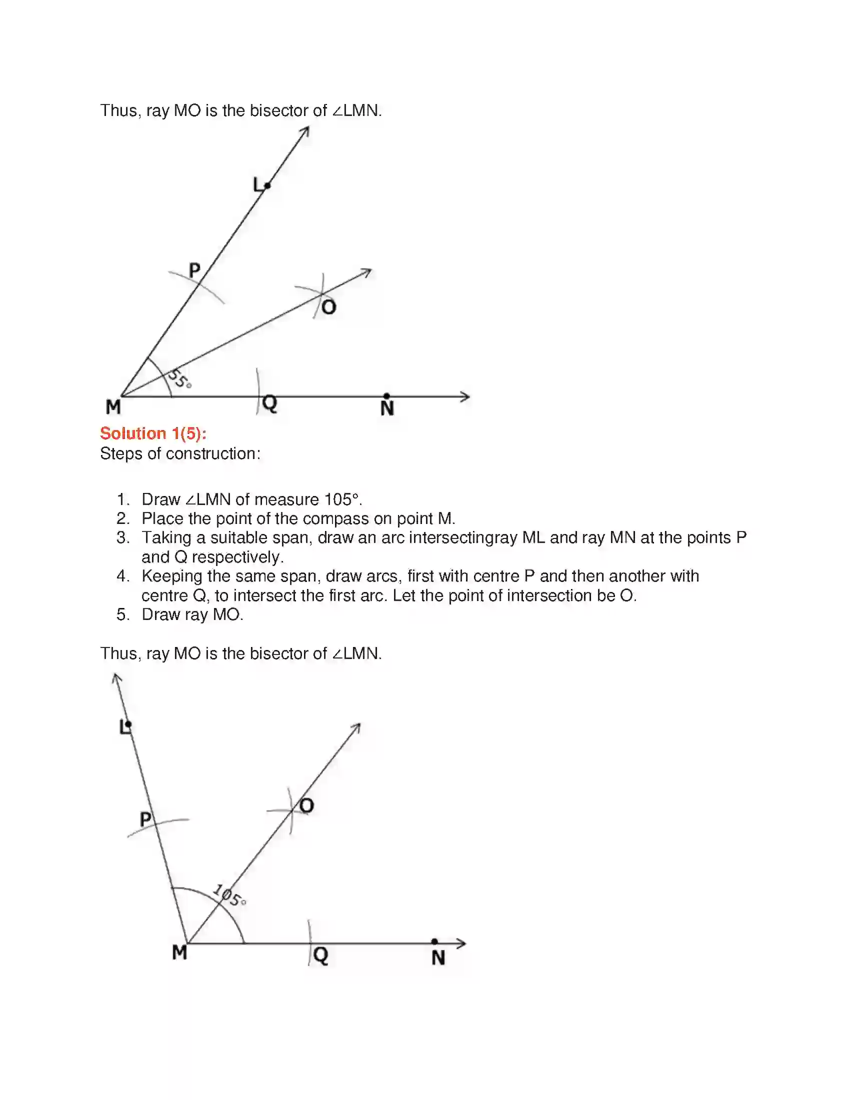 Maharashtra Board Class 6th Mathematics Geometric Constructions Solution 12