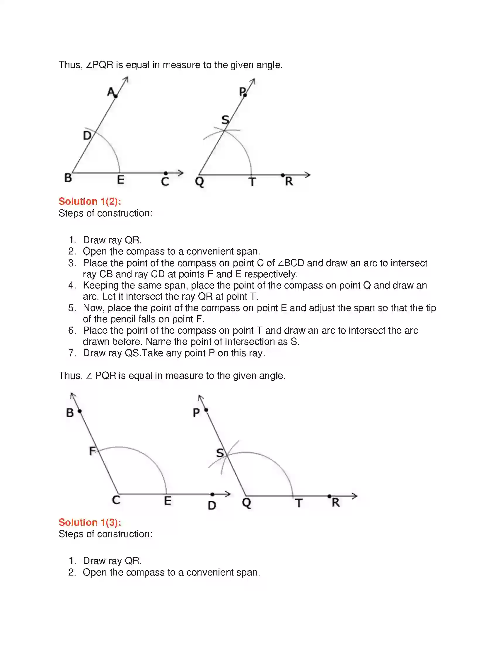 Maharashtra Board Class 6th Mathematics Geometric Constructions Solution 14