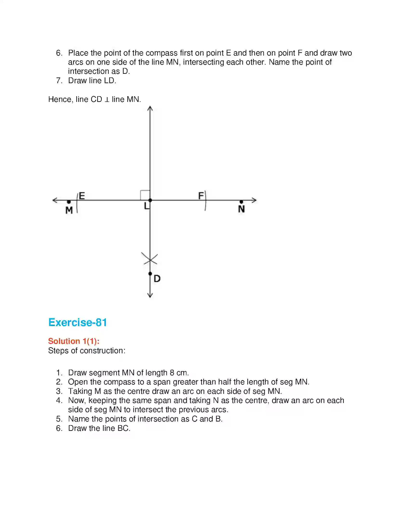 Maharashtra Board Class 6th Mathematics Geometric Constructions Solution 4