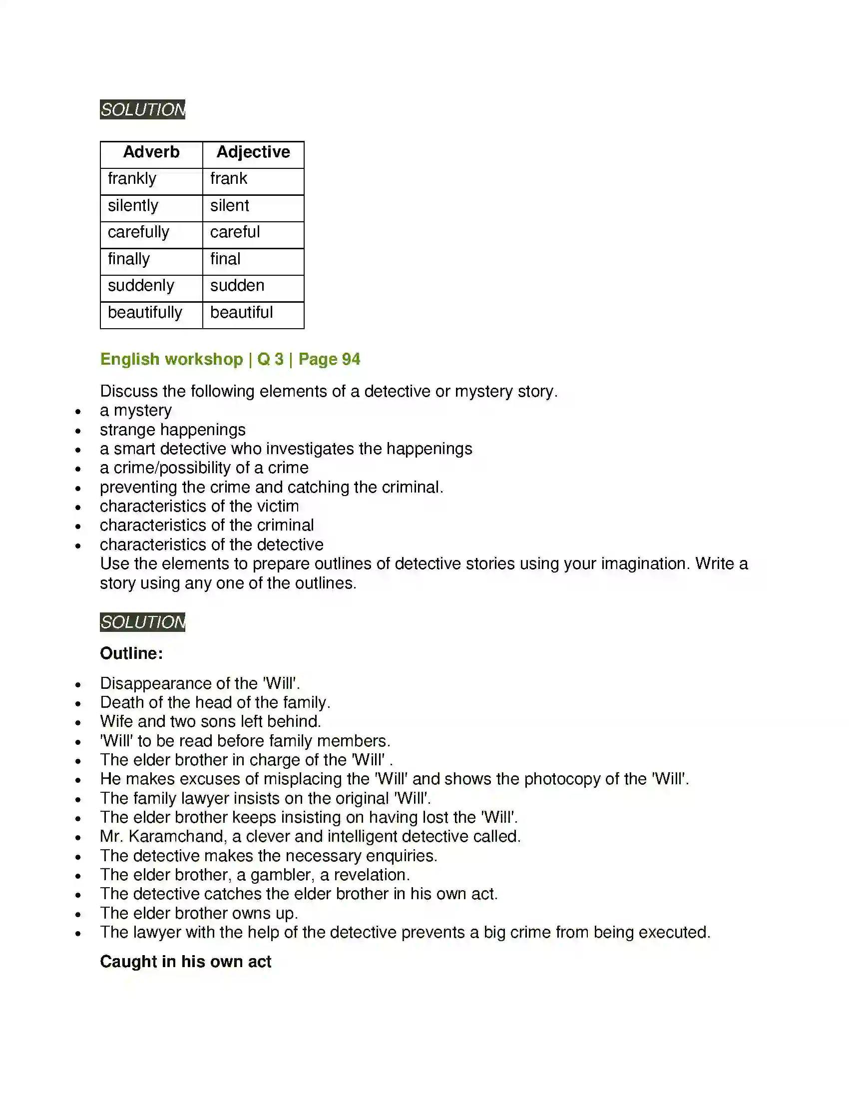 Maharashtra Board Class 7th English The Red-Headed League Solution 5