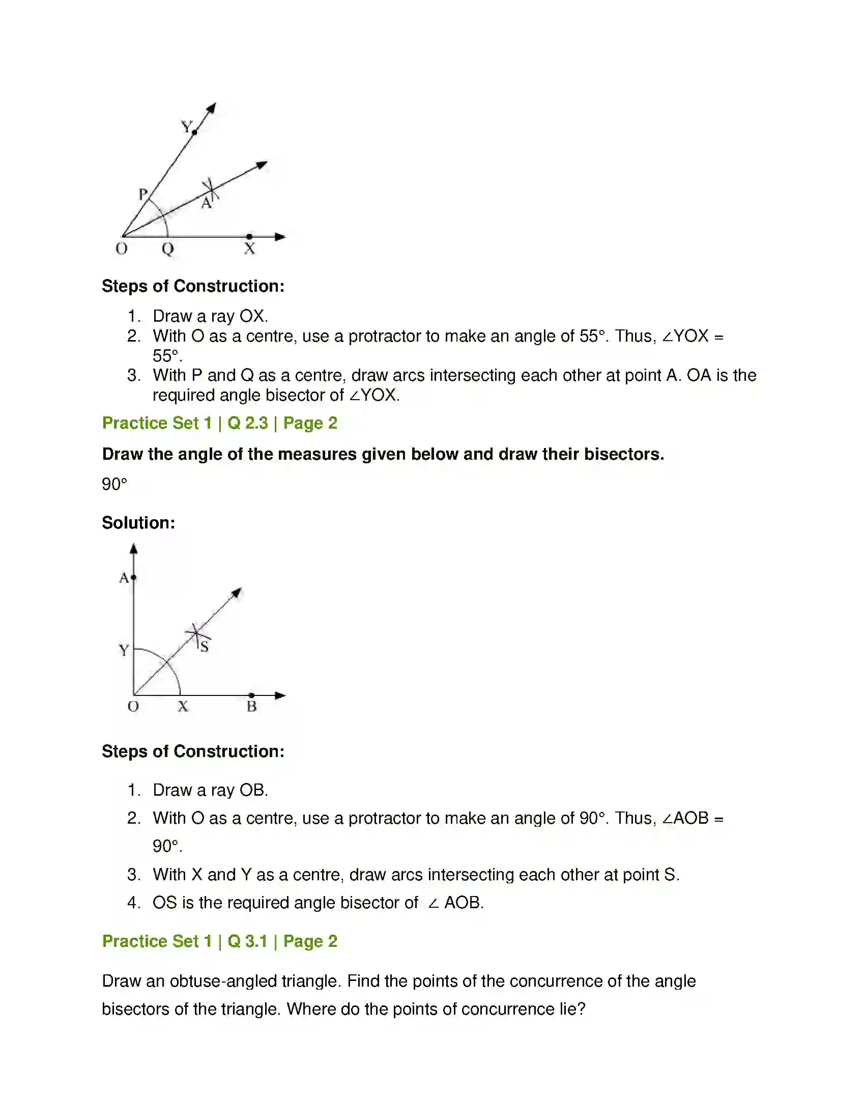 Maharashtra Board Class 7th Mathematics Geometrical Constructions Solution 4