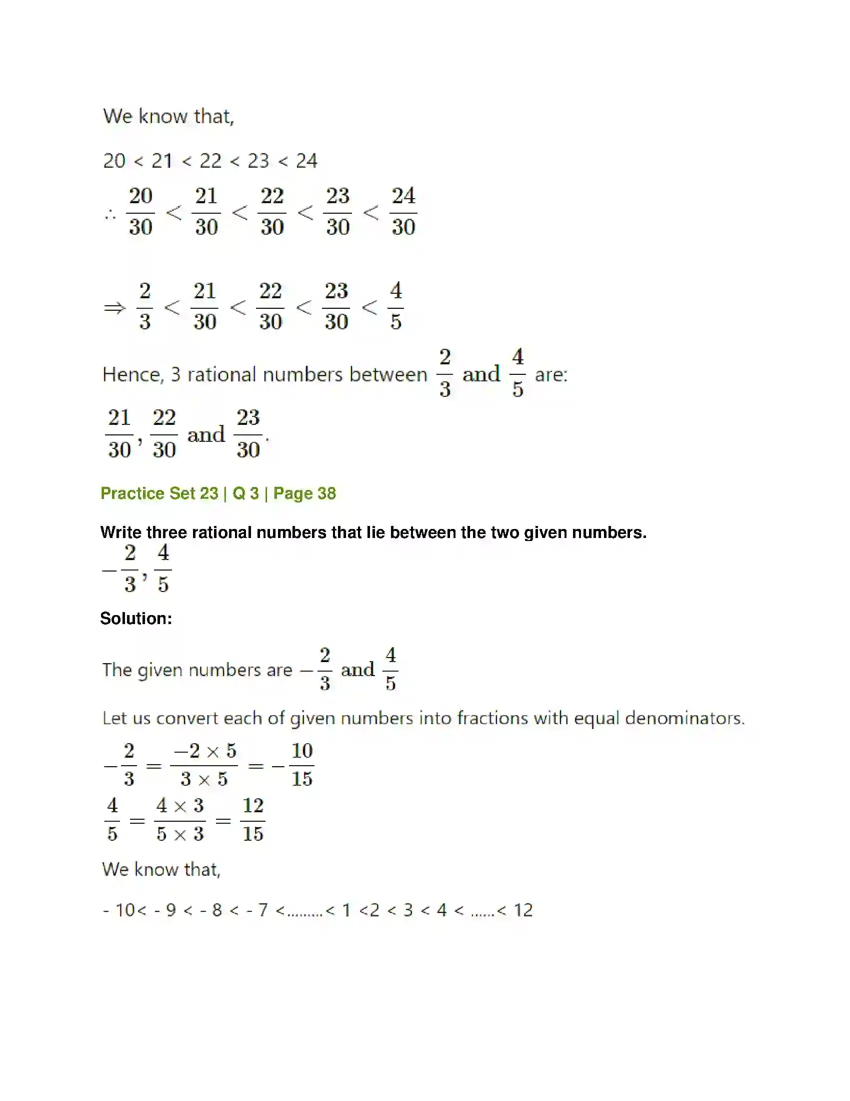 Maharashtra Board Class 7th Mathematics Operations on Rational Numbers Solution 19