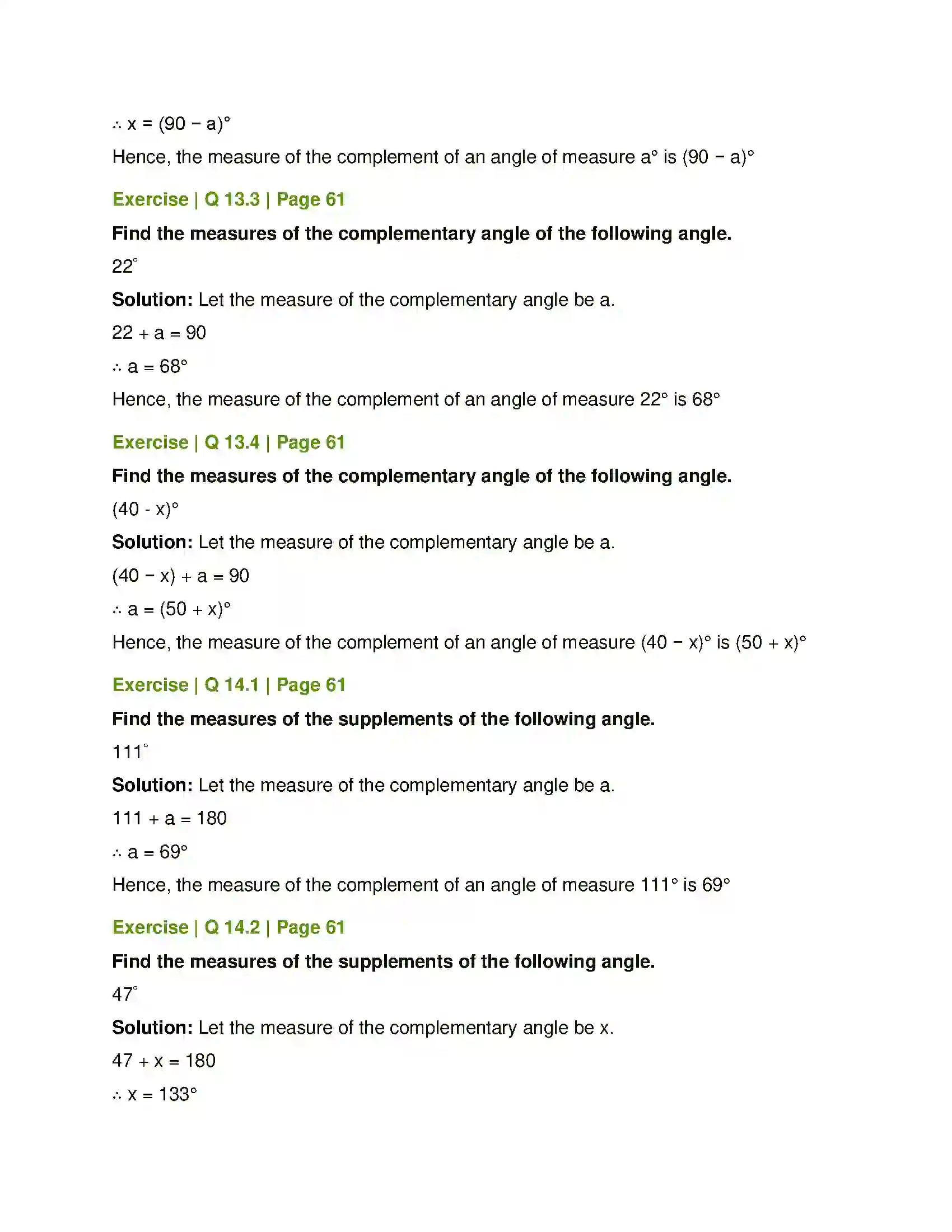 Maharashtra Board Class 7th Mathematics Miscellaneous Problems Set - 1 Solution 14