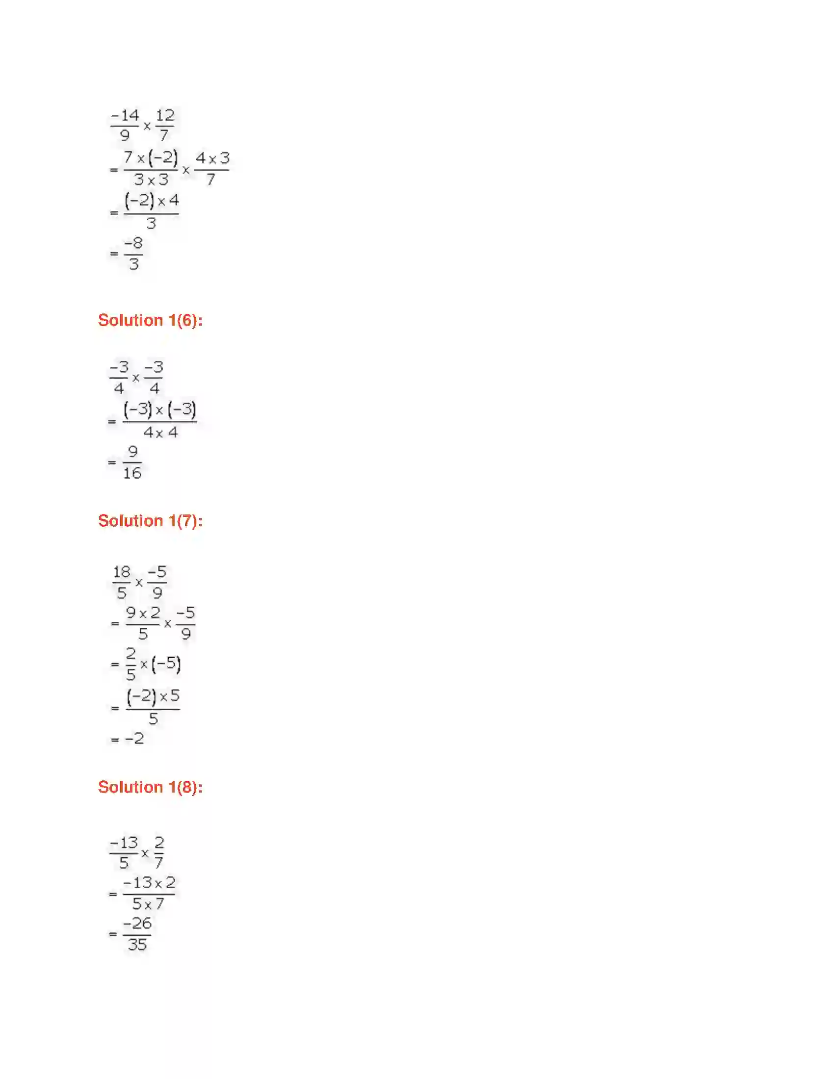 Maharashtra Board Class 7th Mathematics Operations on Rational Numbers Solution 10