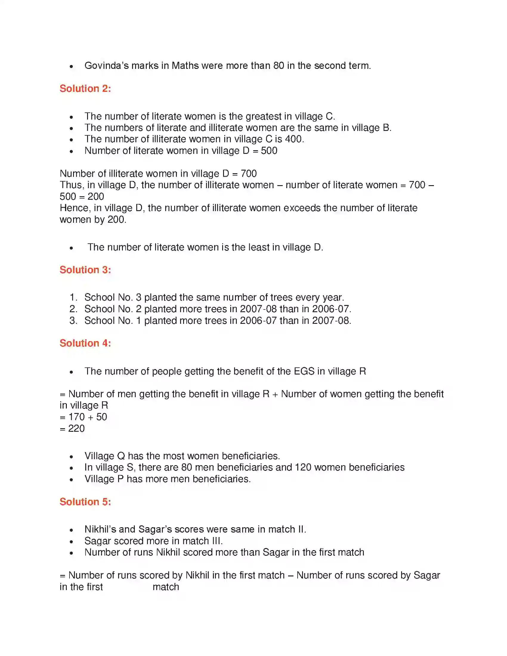 Maharashtra Board Class 7th Mathematics Joint Bar Graphs Solution 4
