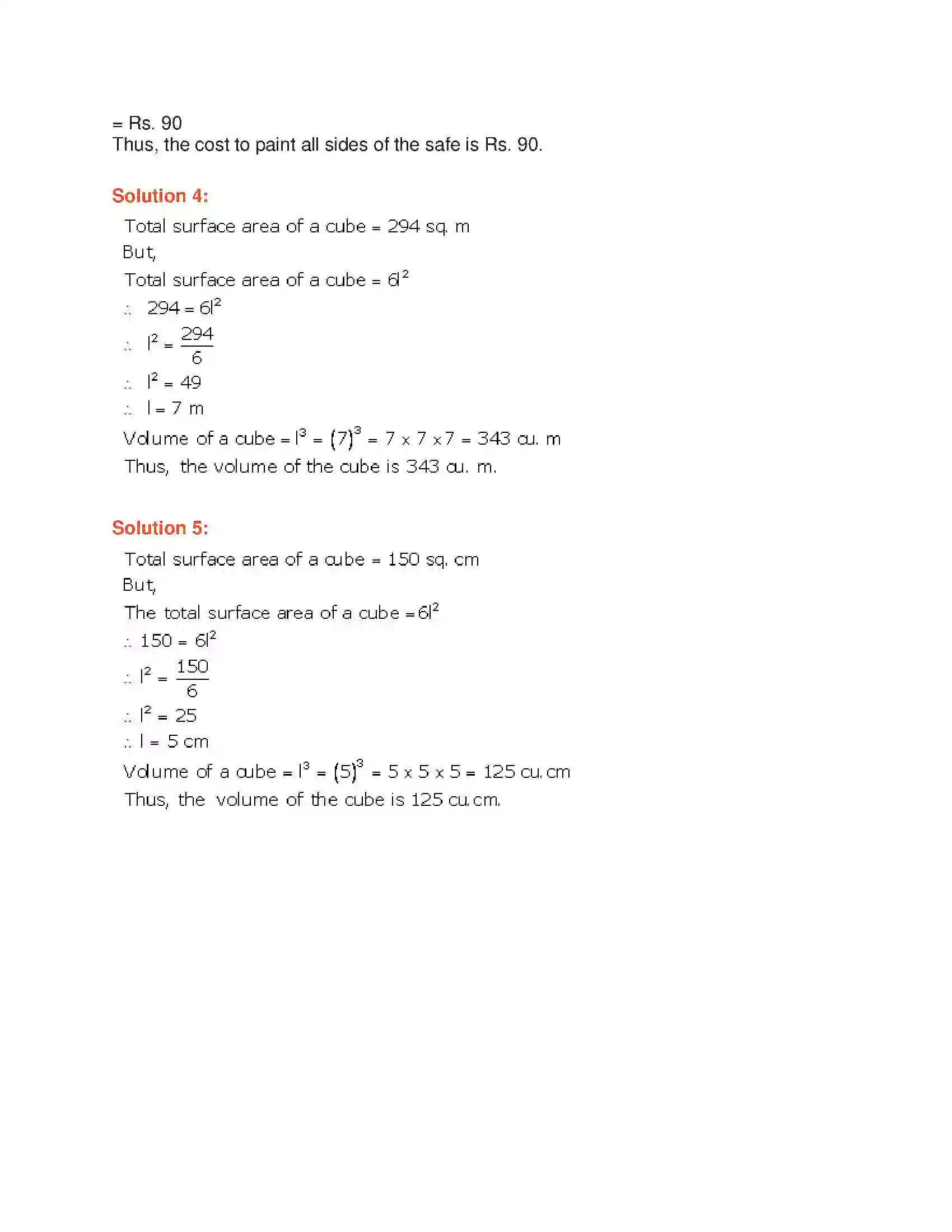 Maharashtra Board Class 7th Mathematics Volume and Surface Area Solution 4