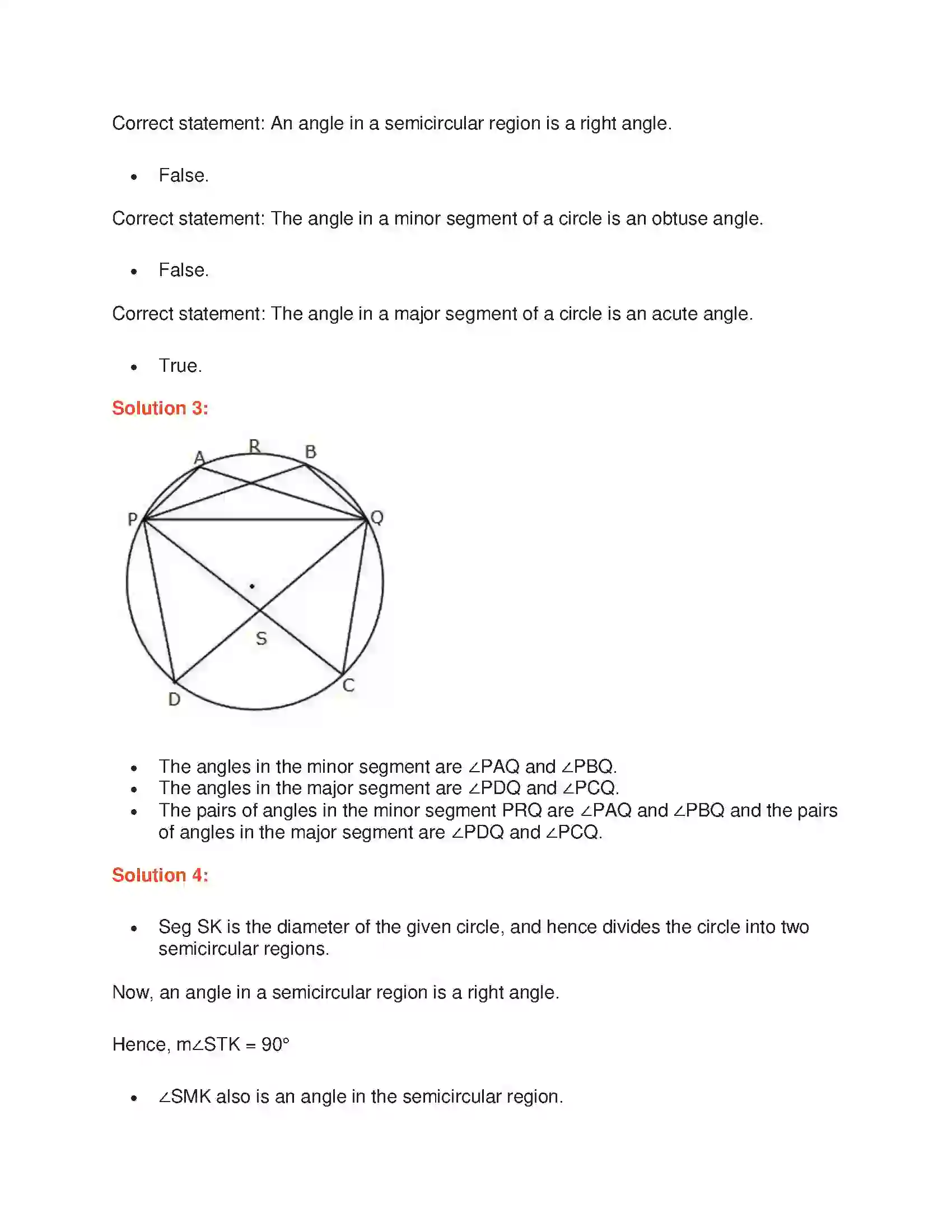 Maharashtra Board Class 7th Mathematics Circle Solution 2