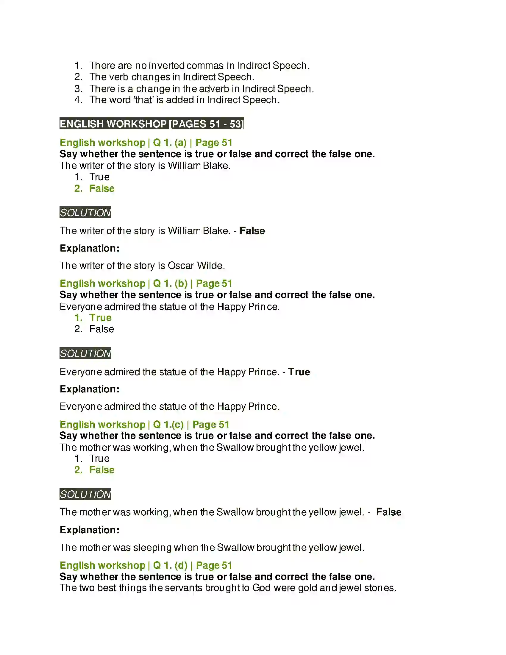 Maharashtra Board Class 8th English 2.5 The Happy Prince Solution 2