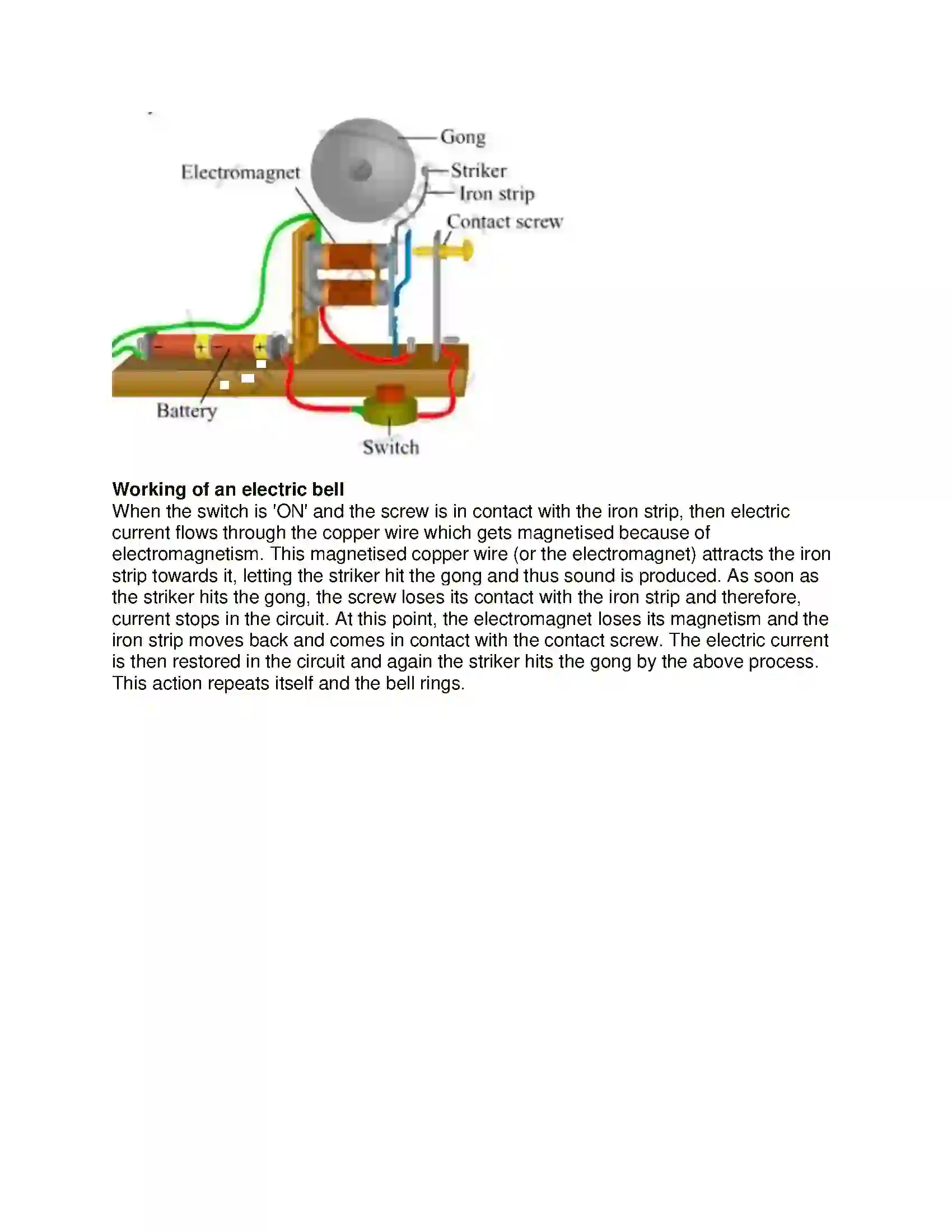 Maharashtra Board Class 8th General Science Current Electricity and Magnetism Solution 5