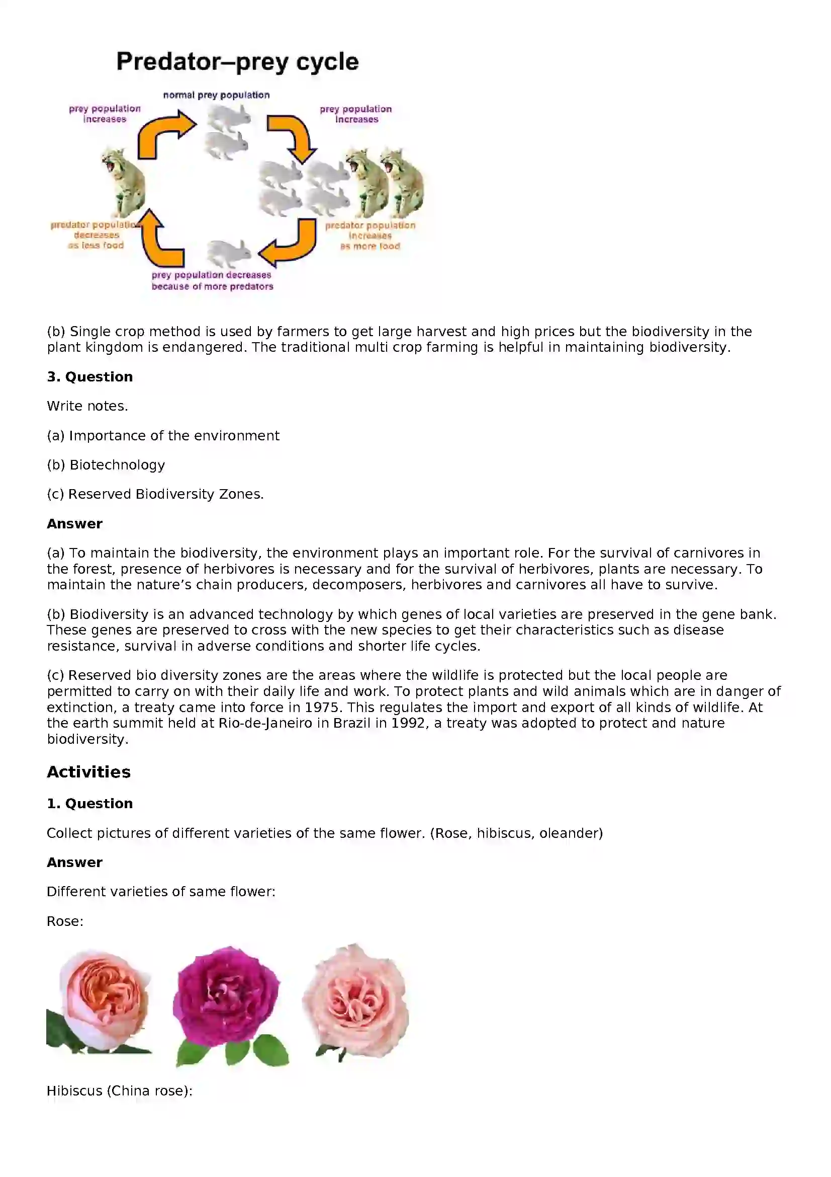 Maharashtra Board Class 8th General Science Biological Diversity Solution 3