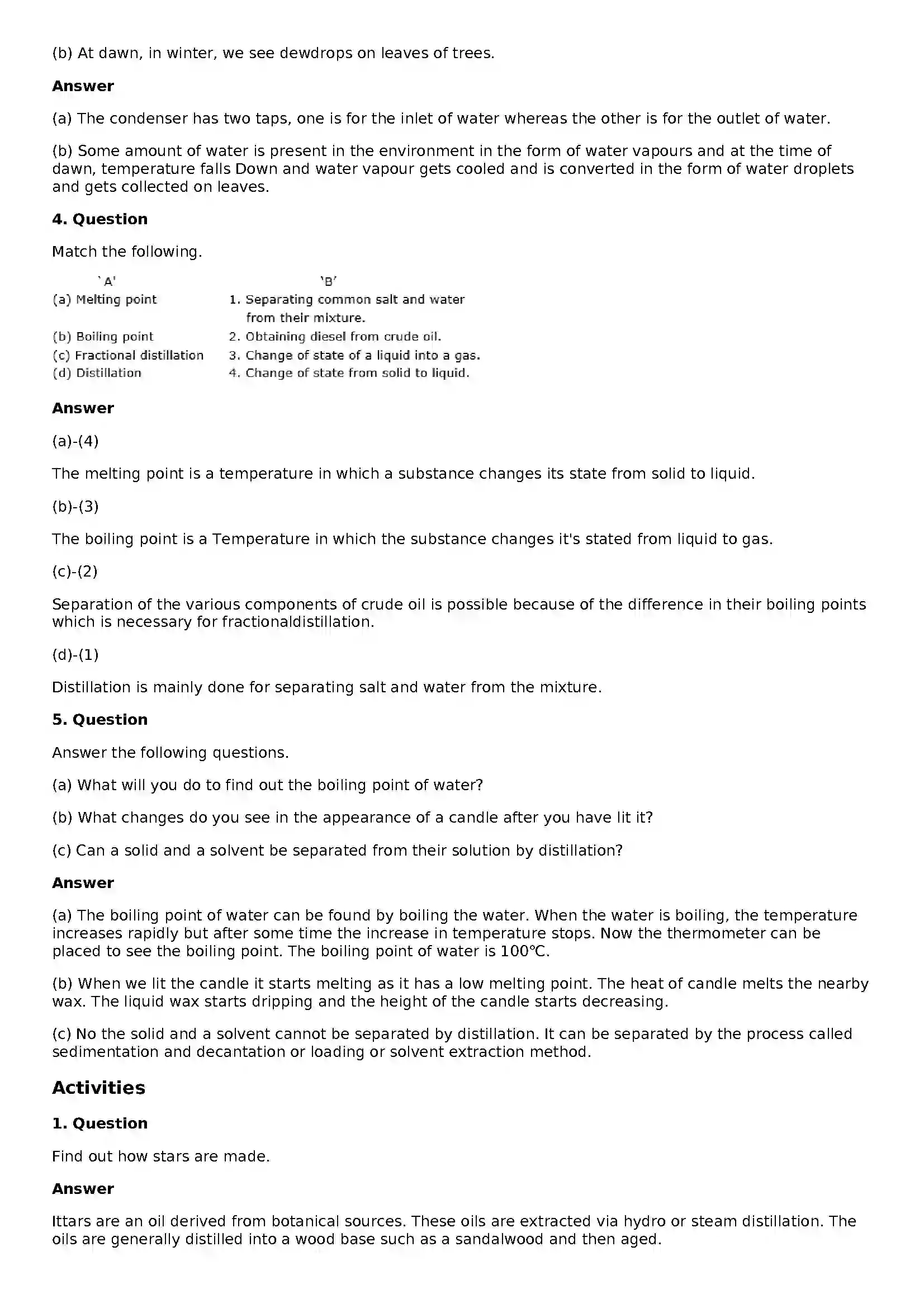 Maharashtra Board Class 8th General Science Properties of Substances Solution 2