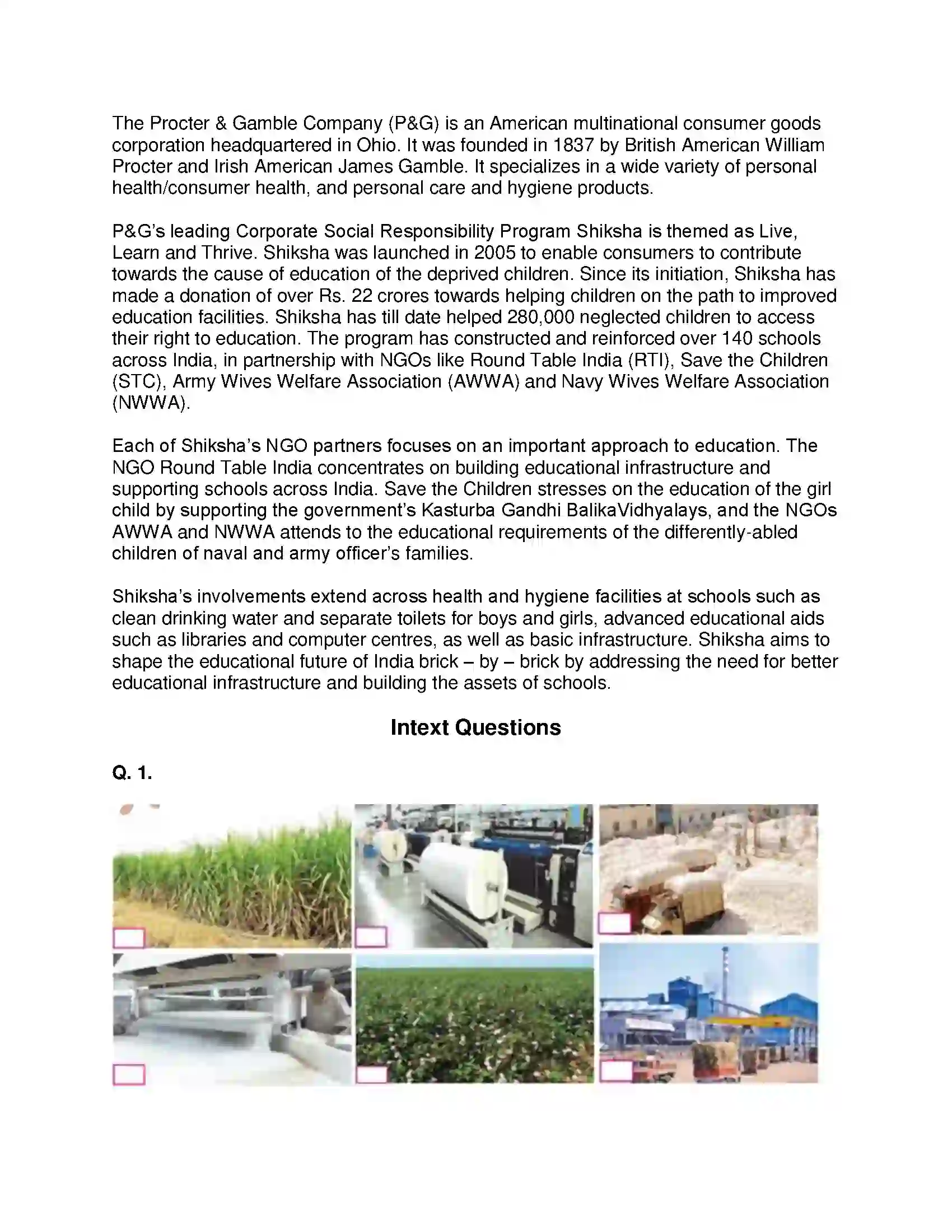Maharashtra Board Class 8th Geography - English Medium Industries Solution 11