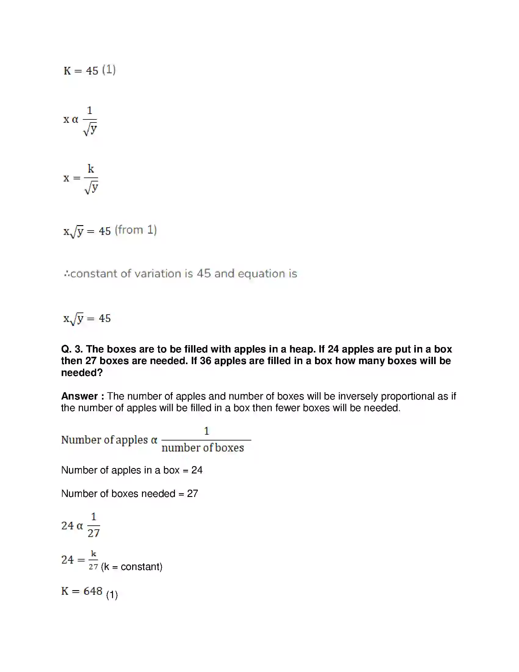 Maharashtra Board Class 8th Mathematics - English Medium Variation Solution 14