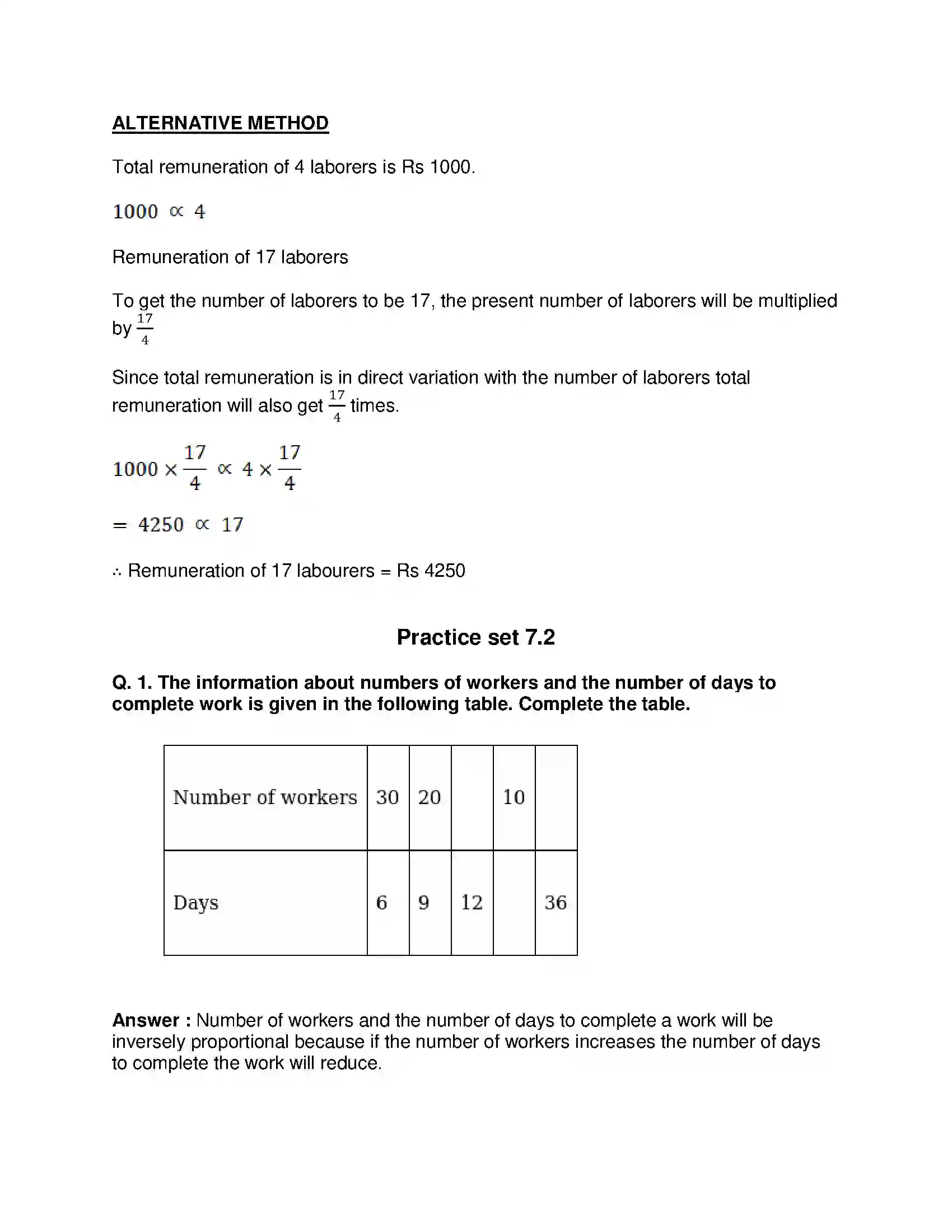 Maharashtra Board Class 8th Mathematics - English Medium Variation Solution 8