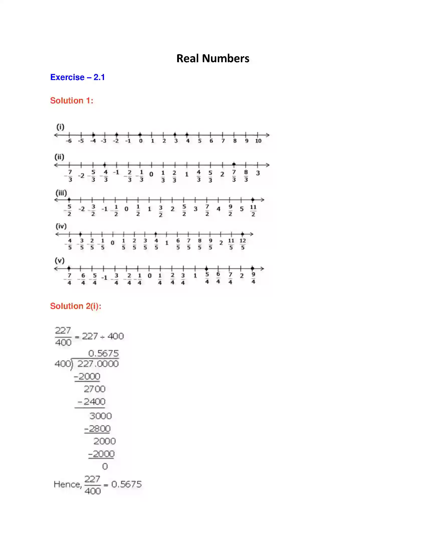 Maharashtra Board Class 9th Algebra Real Numbers Solution 1