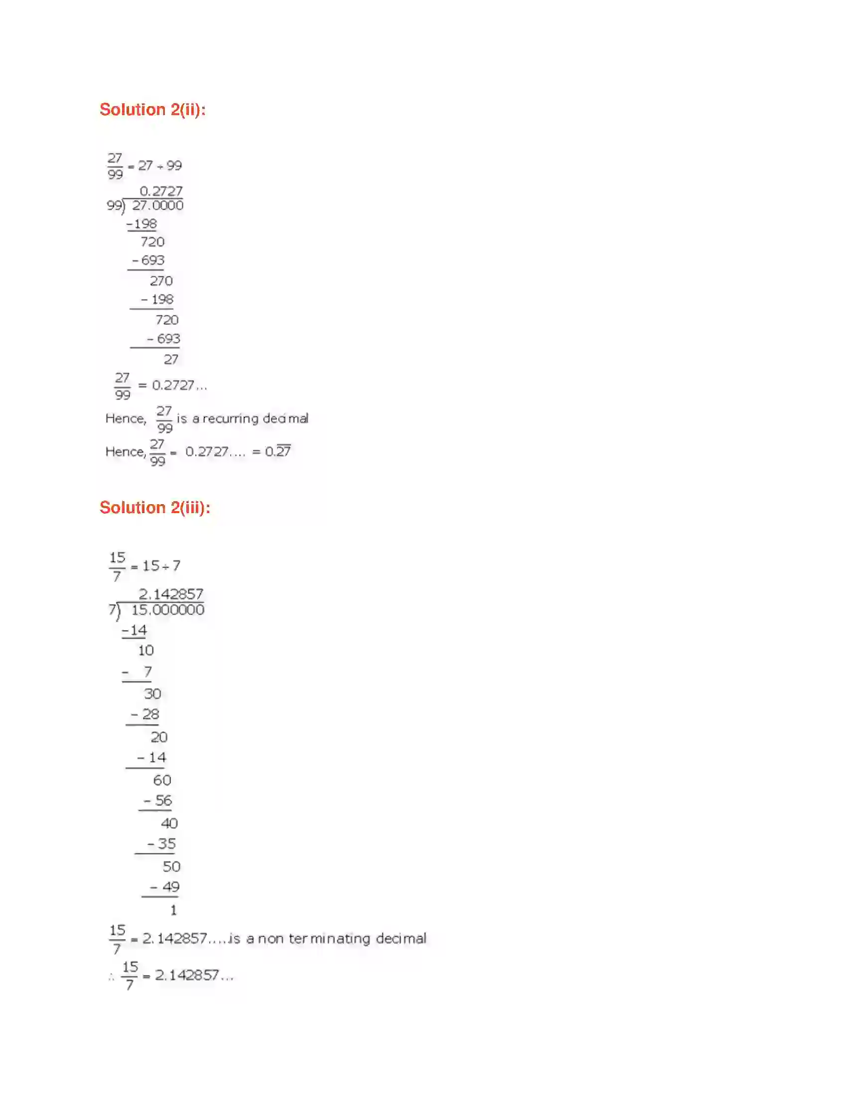 Maharashtra Board Class 9th Algebra Real Numbers Solution 2