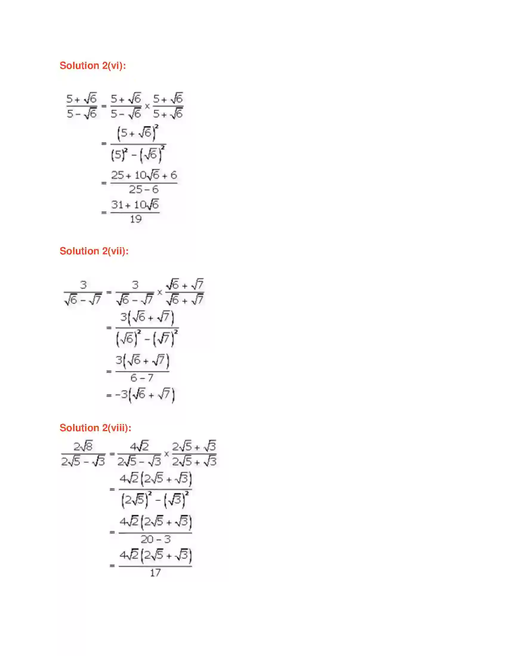 Maharashtra Board Class 9th Algebra Real Numbers Solution 37