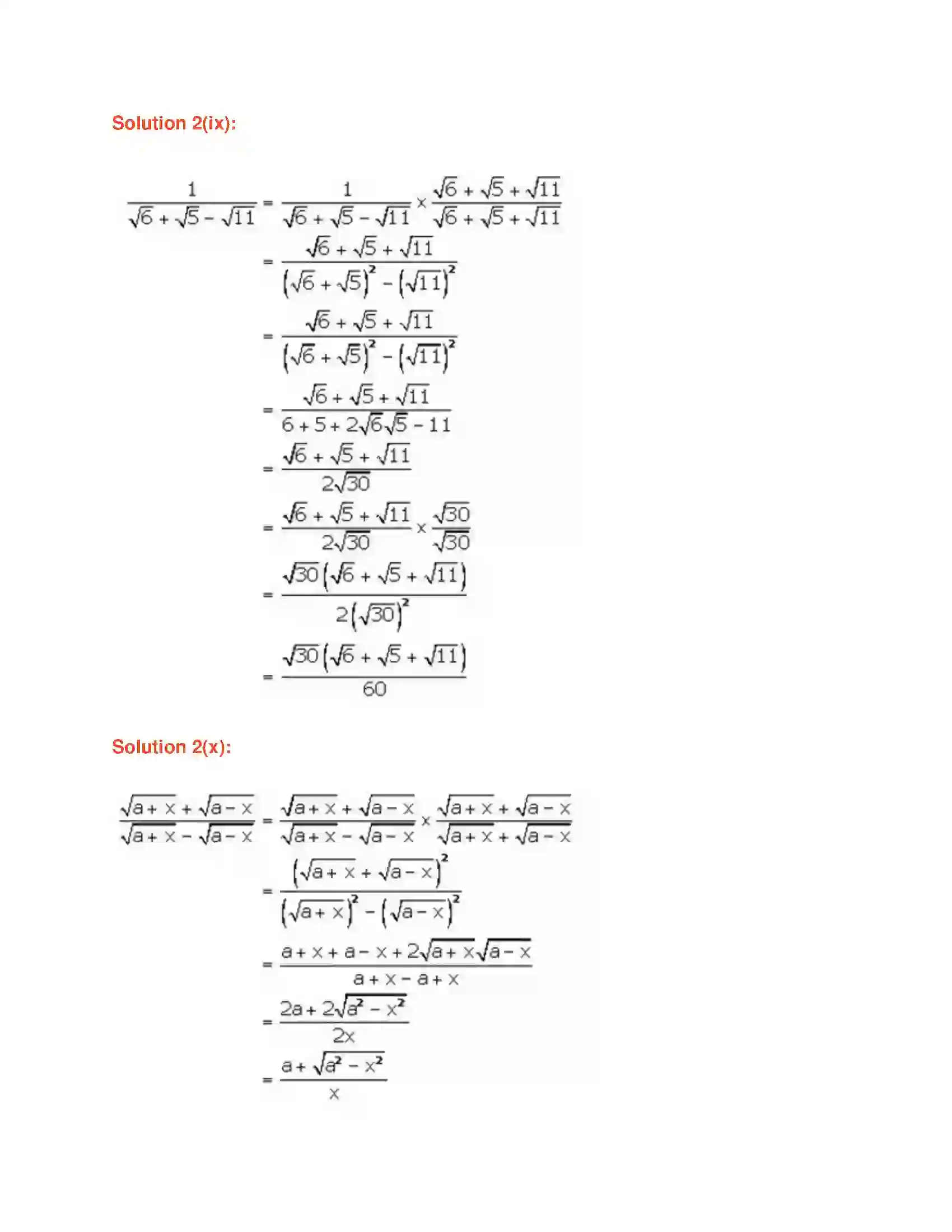 Maharashtra Board Class 9th Algebra Real Numbers Solution 38