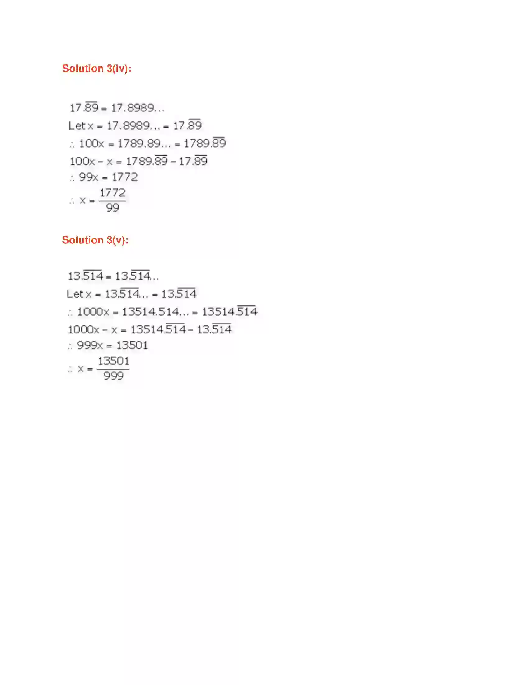 Maharashtra Board Class 9th Algebra Real Numbers Solution 6