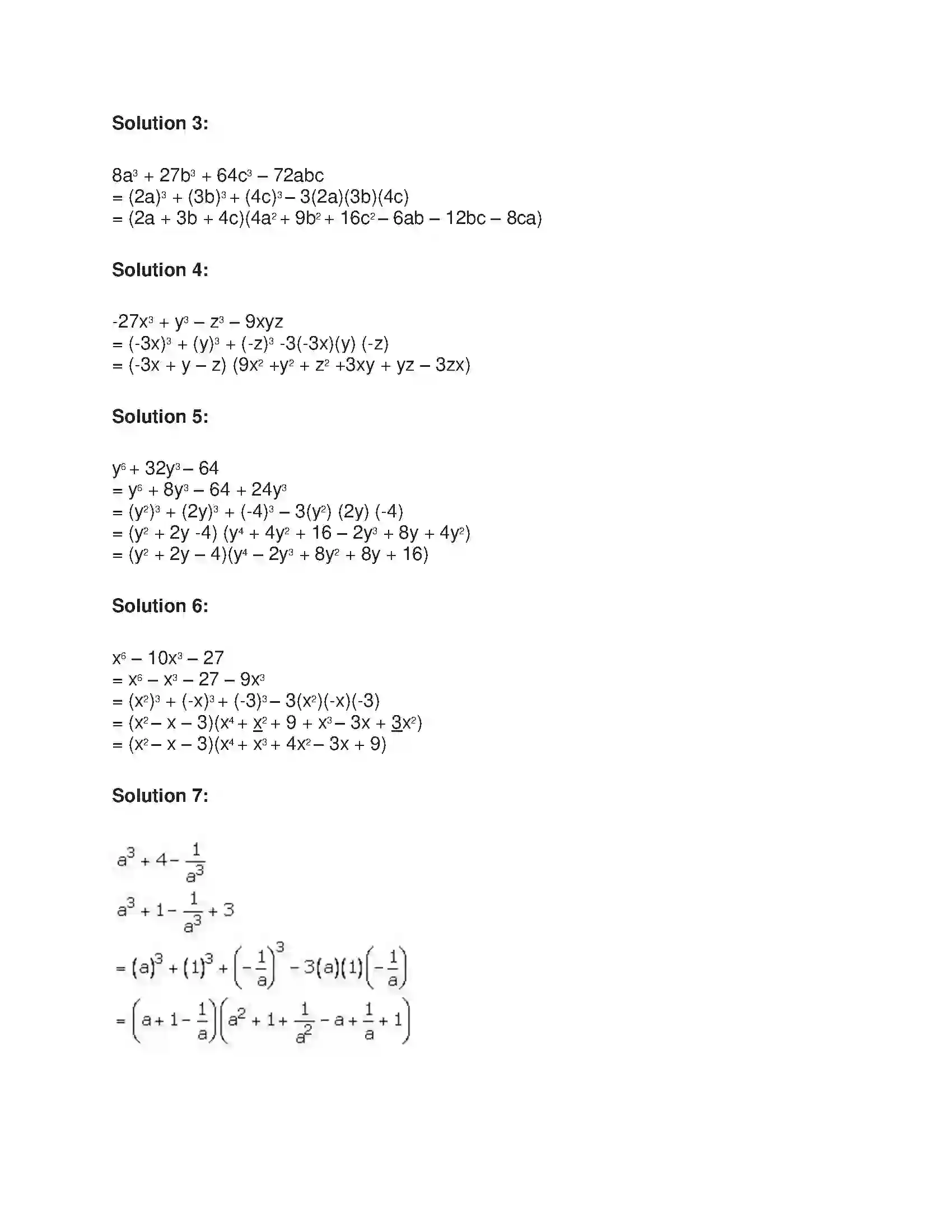 Maharashtra Board Class 9th Algebra Algebraic Expressions Solution 14