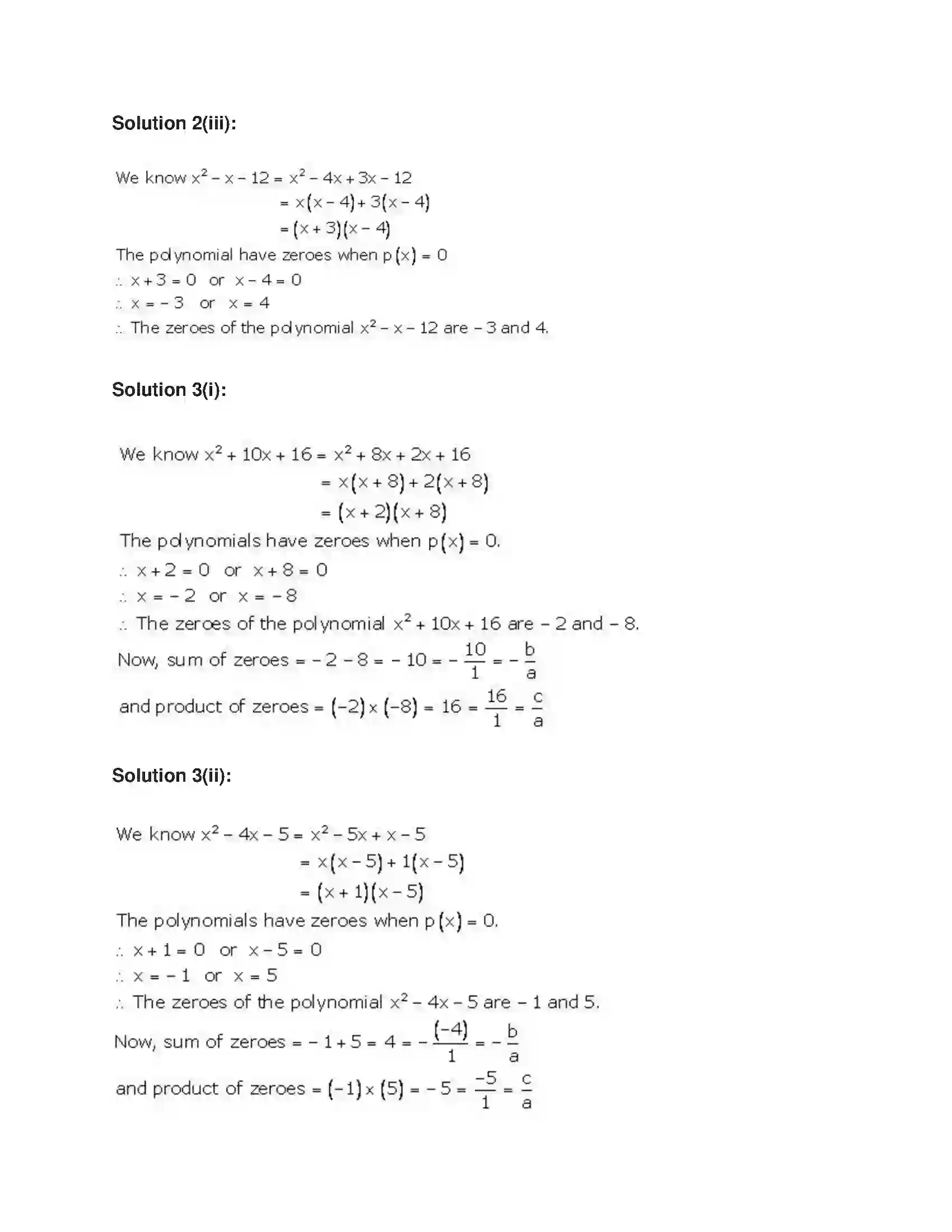Maharashtra Board Class 9th Algebra Algebraic Expressions Solution 31