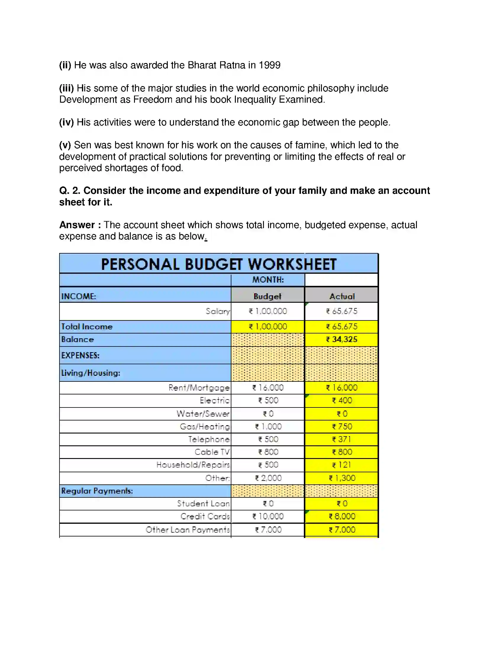 Maharashtra Board Class 9th Geography - English Medium Introduction to Economics Solution 4