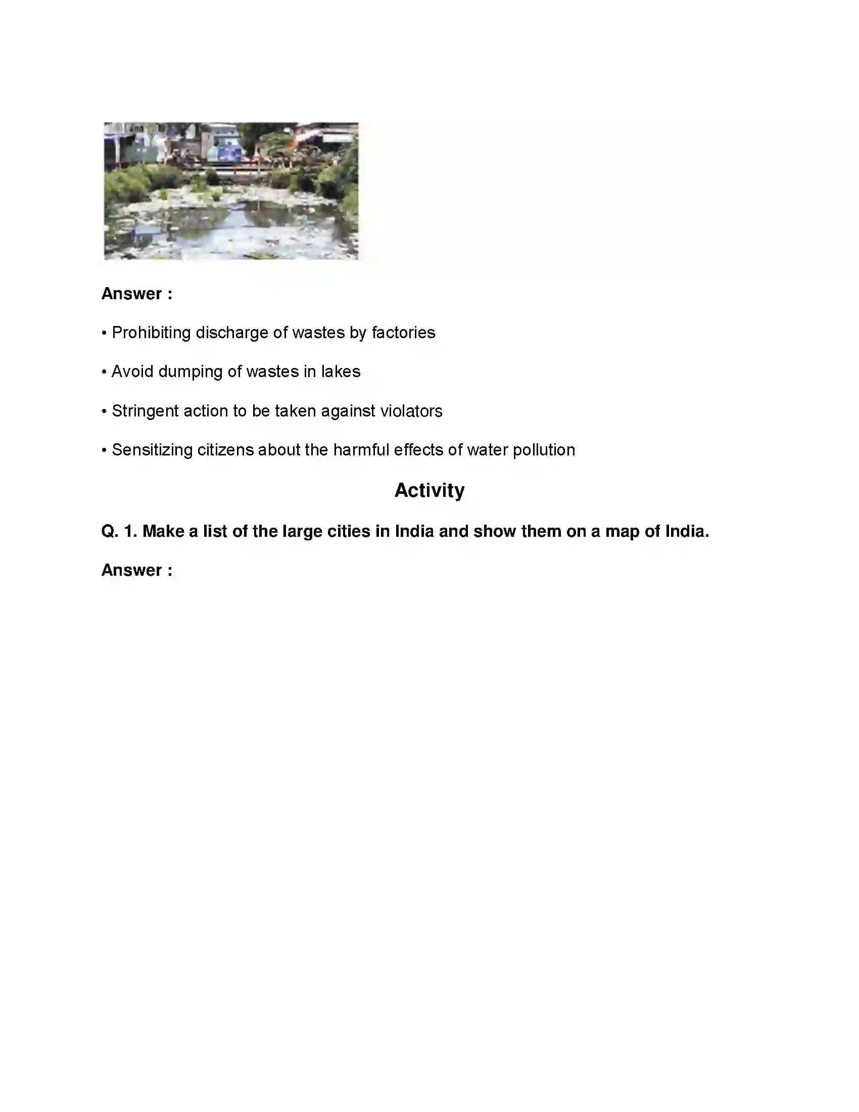 Maharashtra Board Class 9th Geography - English Medium Urbanisation Solution 12