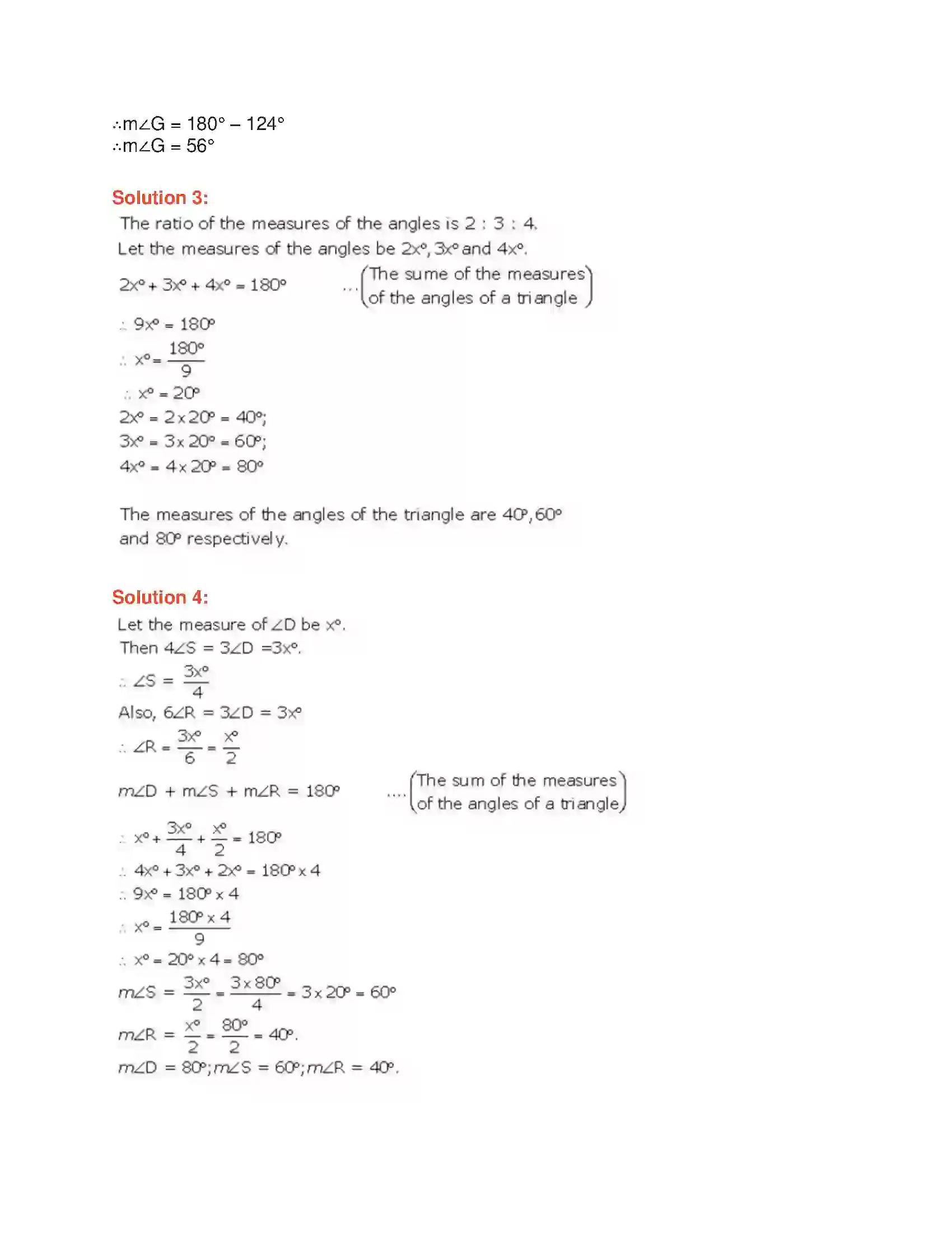 Maharashtra Board Class 9th Geometry Triangles Solution 5