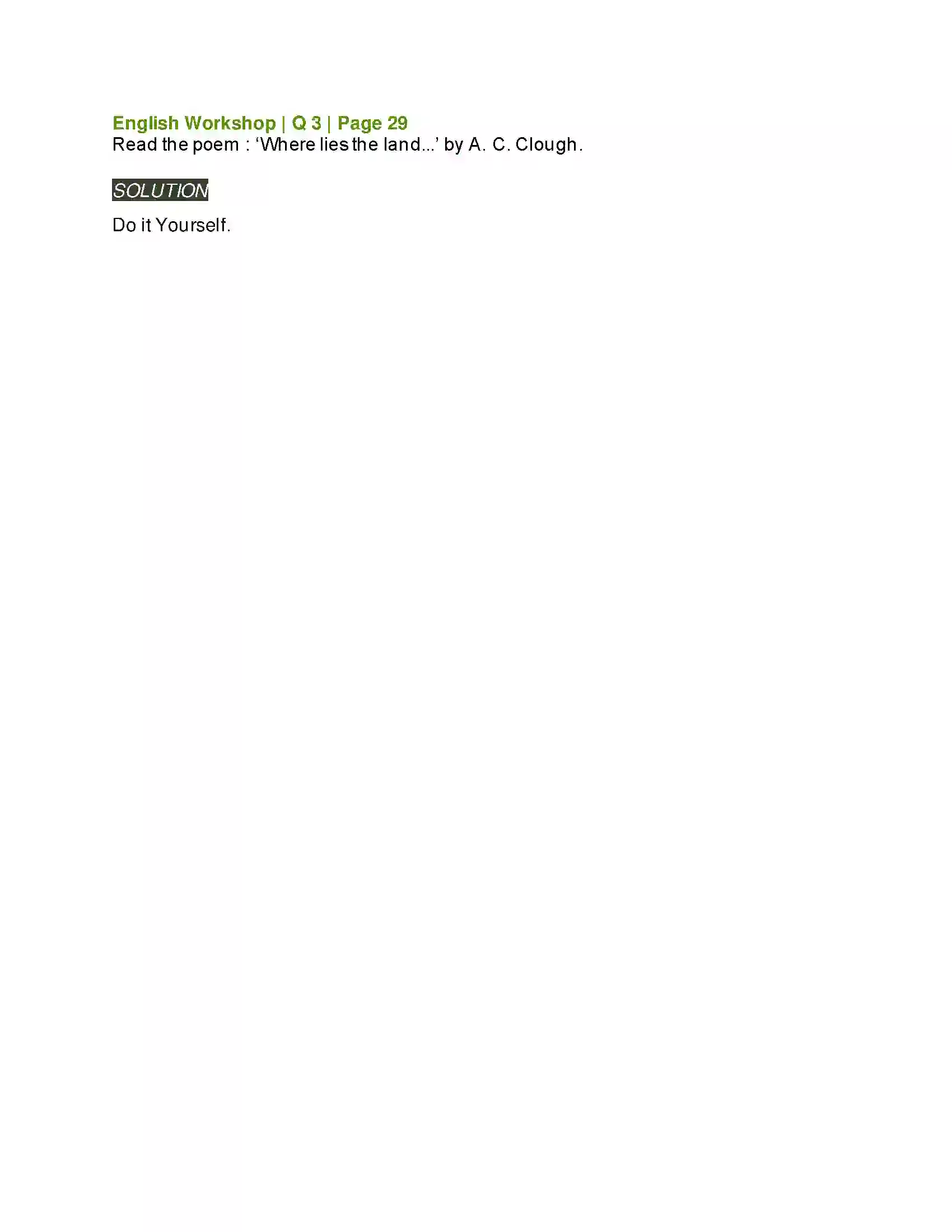 Maharashtra Board Class 9th Kumarbharati - English Medium 2.1 Invictus Solution 5