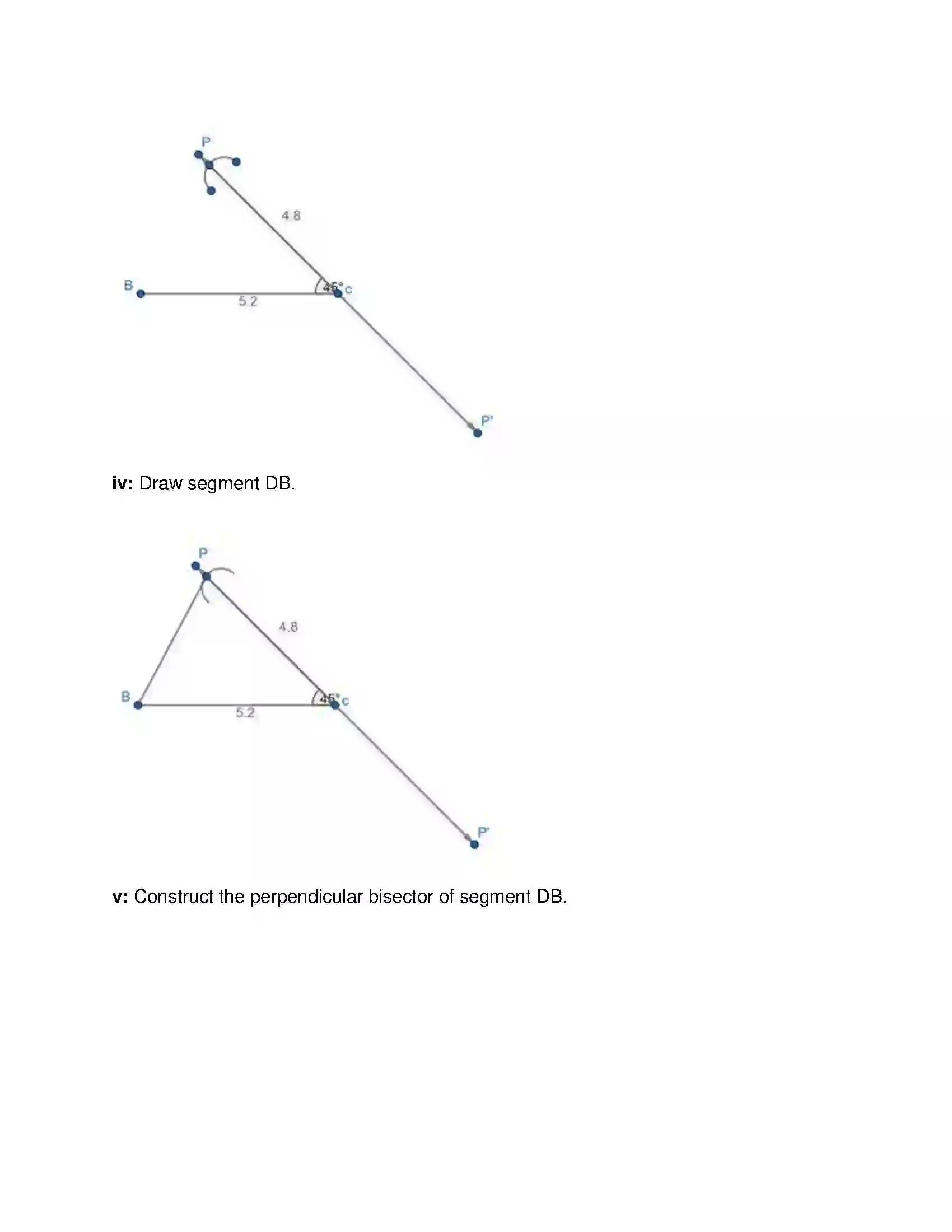 Maharashtra Board Class 9th Mathematics Part-II - English Medium Constructions of Triangles Solution 9