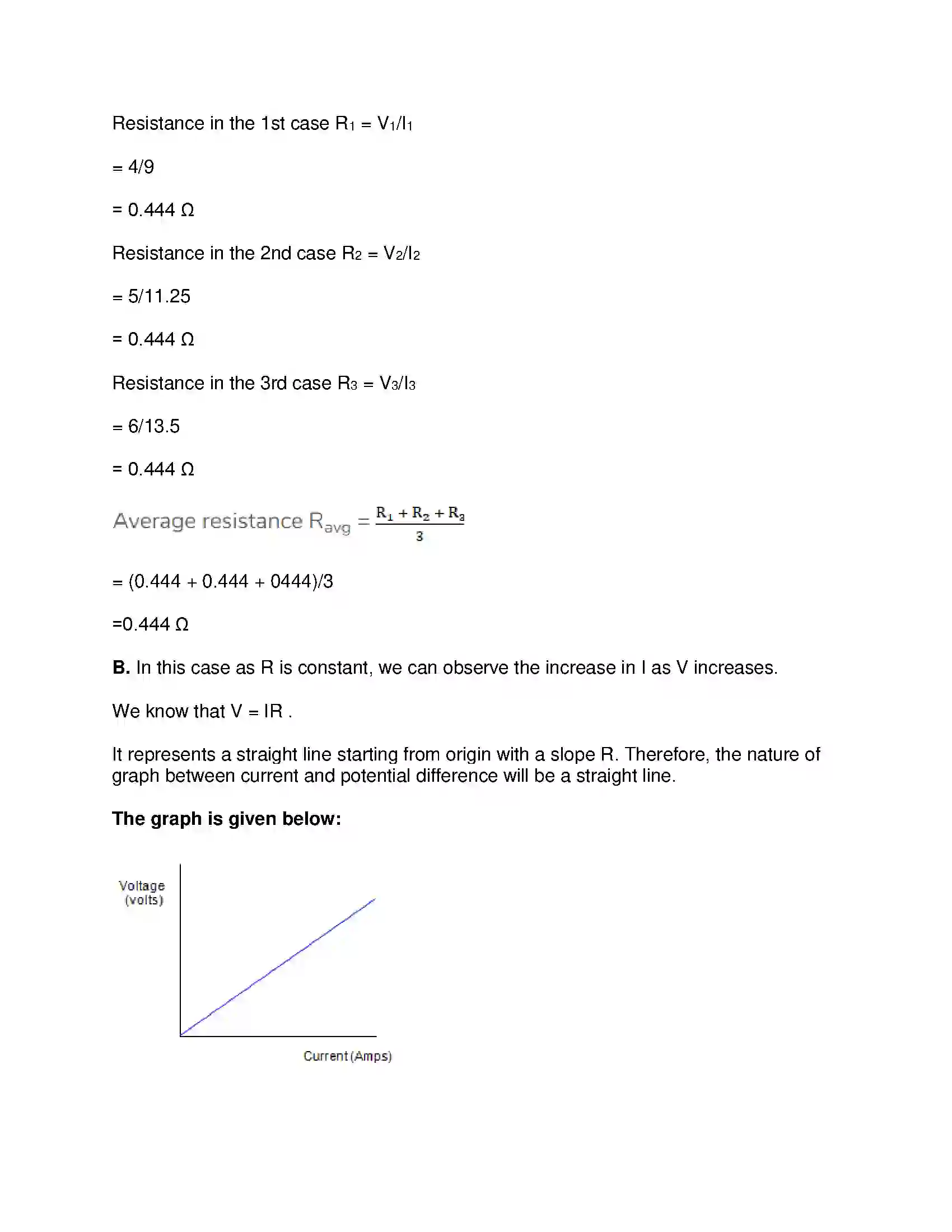 Maharashtra Board Class 9th Science & Technology - English Medium Current Electricity Solution 6