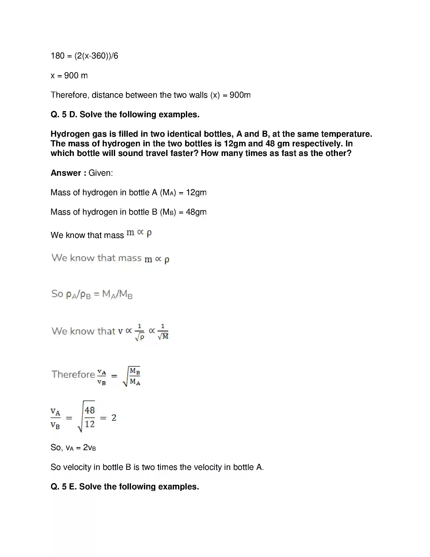 Maharashtra Board Class 9th Science & Technology - English Medium Study of Sound Solution 5
