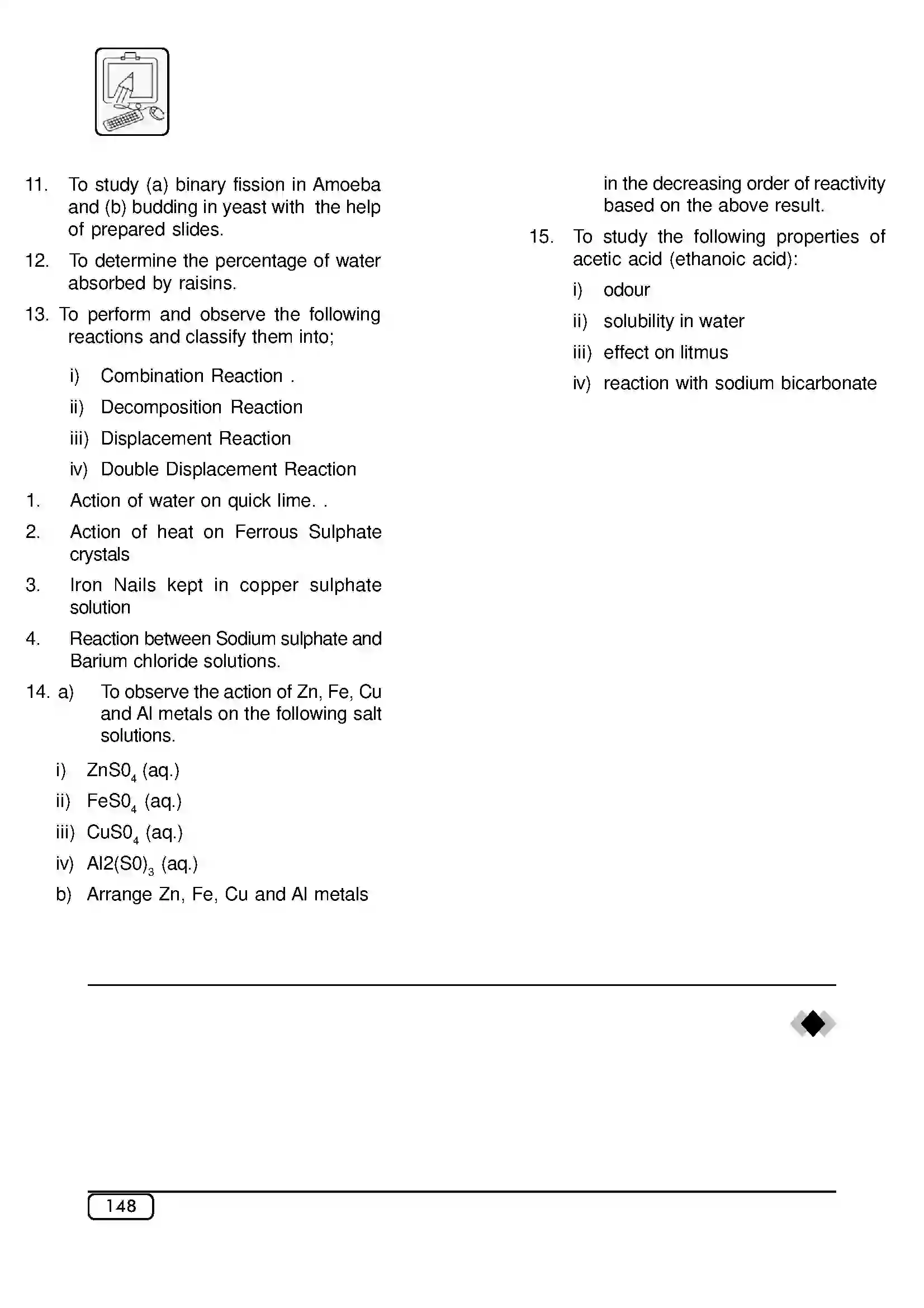 Maharashtra Board Class 10th 2025-26 Sceince and Technology Syllabus 4