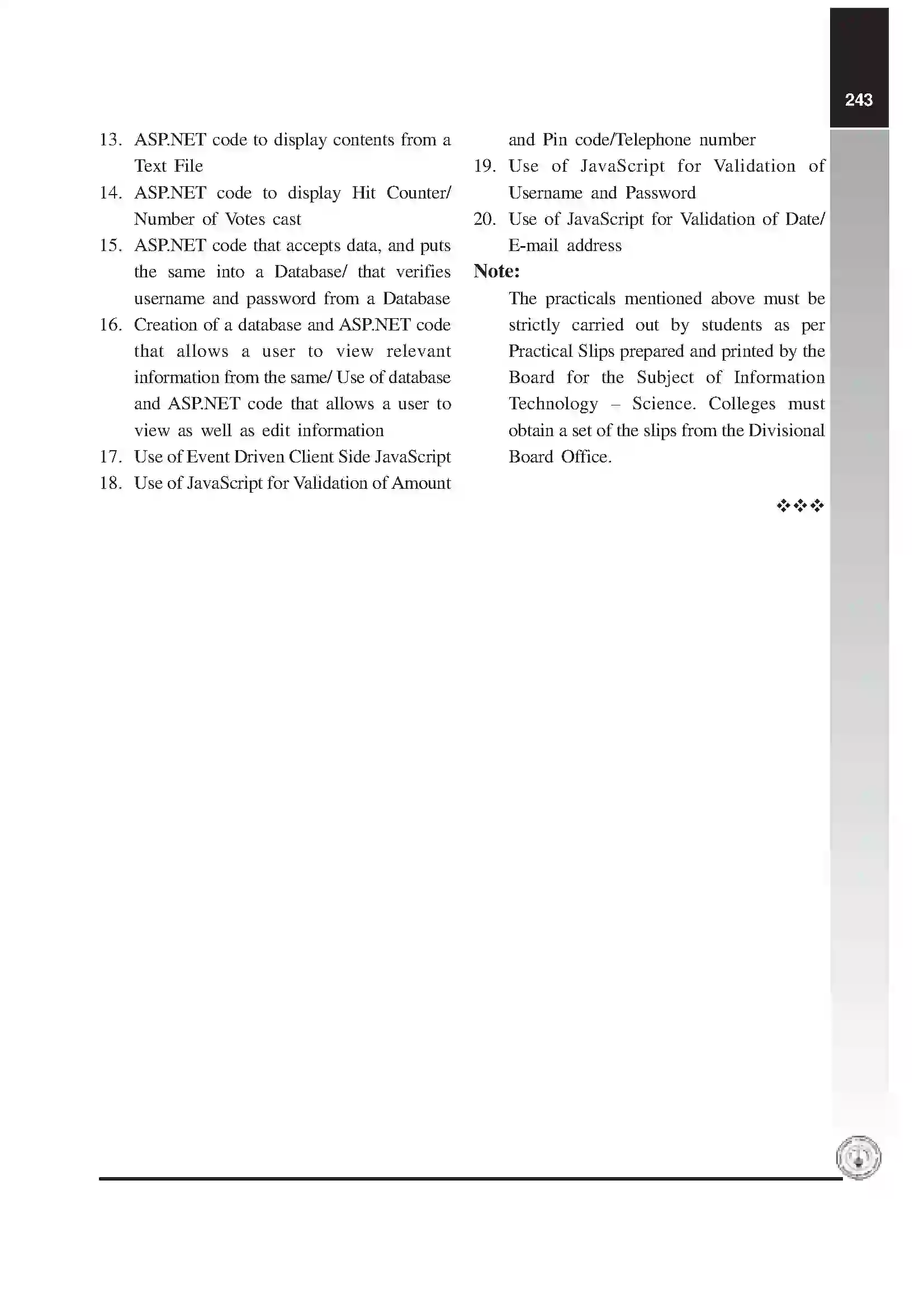 Maharashtra Board Class 12th 2020 IT (Science) Syllabus 5