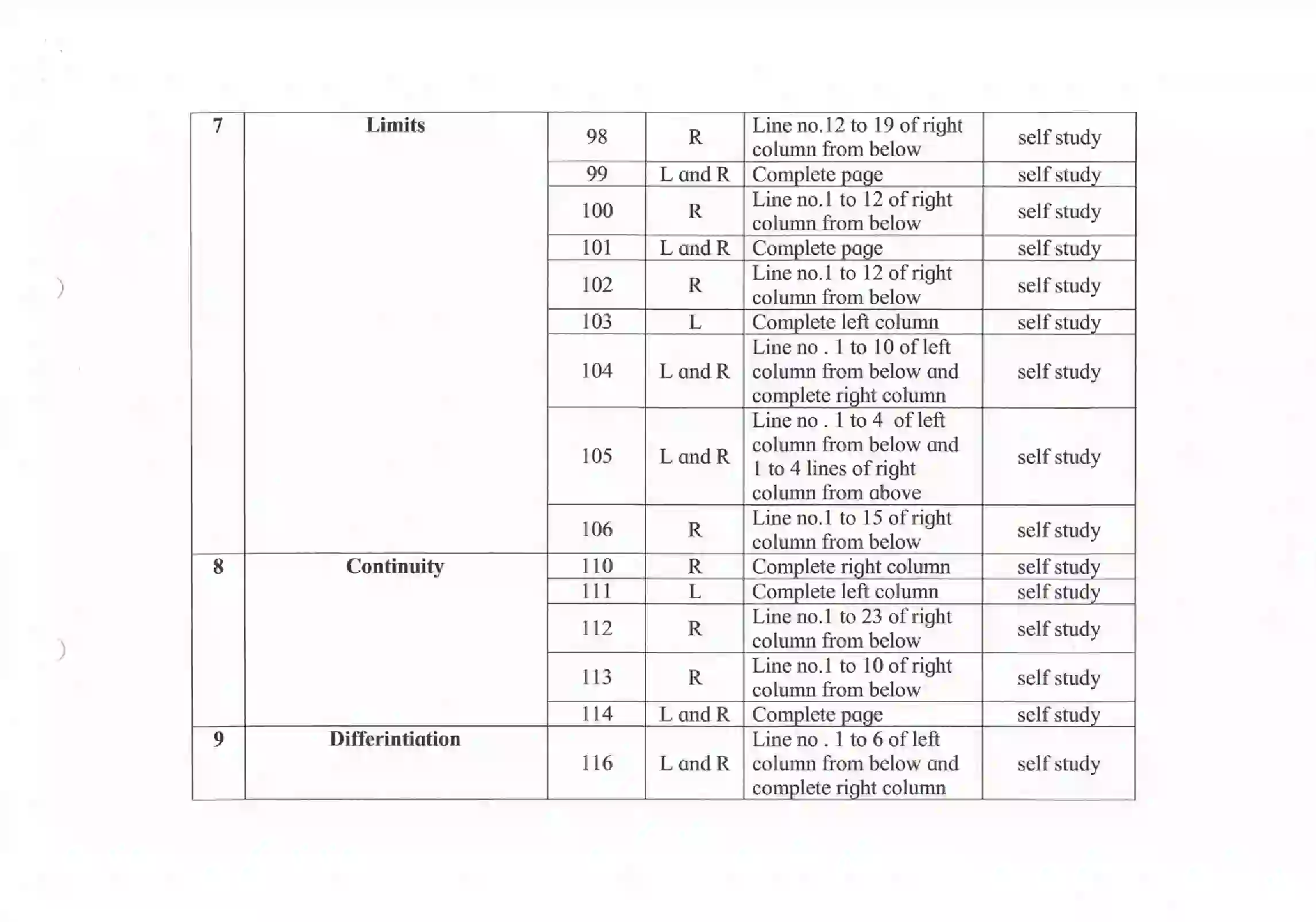 Maharashtra Board Class 12th 2021 Maths and Statistics Syllabus 10